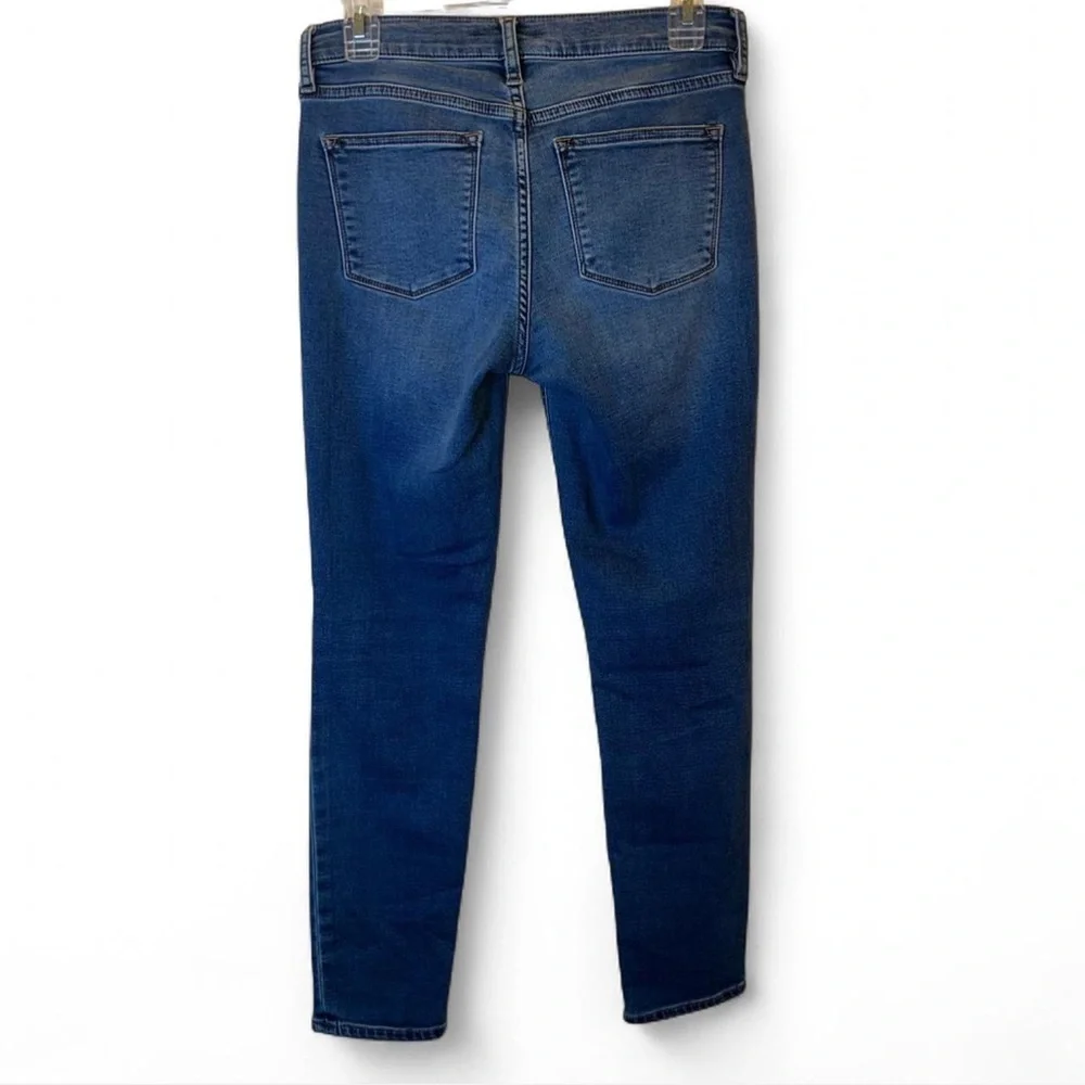 J.Crew Mercantile Skinny Jeans Size 27 Medium Wash Stretch Denim - Picture 2 of 9